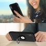 ICONFLANG Compatible Phone Case for iPhone Xs Max 6.5'' with Ring Kickstand 360 Degree Rotating Drop Airbag Protection Shock Absorption Case [Compatible Magnetic Car Mount case] (Black)