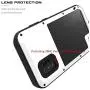 Galaxy Note 10 Plus Case,Bpowe Super Shockproof Silicone Aluminum Metal Armor Tank Heavy Duty Sturdy Protector Cover Hard Case for Samsung Galaxy Note 10 Plus/Galaxy Note 10+ 5G 6.8'' 2019 (White)