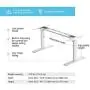 Standing Desk Legs Dual Motor. Adjustable 3 Stages Frame for DIY Stand up Home Office desks suites Tops from 48'' to 73'' FLT-02 White Standing Desk Legs Dual Motor. Adjustable 3 Stages Frame for DIY Stand up Home Office desks suites Tops from 48'' to 73'' FLT-02 White