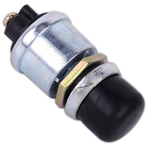 beler 60/40 Amps Metal Waterproof Momentary Ignition Starter Push Button Switch for Car