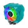 Iceberg Thermal IceSLEET X5 Intel & AMD High Performance CPU Cooler 5 Heat Pipe Nickel Plating Addressable RGB ARGB 120mm PWM Fan