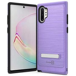 CoverON Metal Kickstand SleekStand Series for Samsung Galaxy Note 10 Plus Case/Note 10 Plus 5G Case - Purple