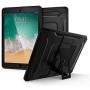 Spigen Tough Armor TECH with Custom-Fit Tempered Glass Designed for iPad 9.7 Case iPad 5th/6th Generation Case (2017/2018) - Black