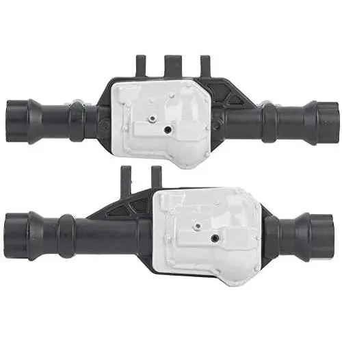 Front Axle Housing,1:10 Metal Front&Rear Axle Housing RC Upgrade Parts Accessory Compatible with Traxxas TRX4 RC Model Car(Black Silver) Front Axle Housing,1:10 Metal Front&Rear Axle Housing RC Upgrade Parts Accessory Compatible with Traxxas TRX4 RC Model Car(Black Silver)