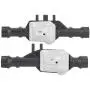 Front Axle Housing,1:10 Metal Front&Rear Axle Housing RC Upgrade Parts Accessory Compatible with Traxxas TRX4 RC Model Car(Black Silver) Front Axle Housing,1:10 Metal Front&Rear Axle Housing RC Upgrade Parts Accessory Compatible with Traxxas TRX4 RC Model Car(Black Silver)