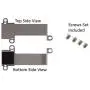 Ear Speaker Earpiece Replacement Repair Part + Metal Bracket Shield Holder Cover + Screws for iPhone 8 8G Model A1863, A1905, A1906 AT&T Tmobile Any Carriers (iPhone 8)