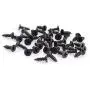 Honbay 100 Sets Black Metal Frame Picture Turn Button and Screws for Picture Hanging Honbay 100 Sets Black Metal Frame Picture Turn Button and Screws for Picture Hanging