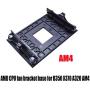 AM4 mounting Bracket CPU Socket Mount Cool Fan Heatsink Bracket Dock Base for AMD AM4 B350 X370 A320 X470 (1-Pack)