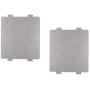 Waveguide Cover Compatible with Frigidaire 5304464061, Microwave Oven Repairing Part Mica Plates Sheets (2 Pack)