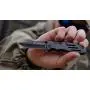 Smith & Wesson Extreme Ops SWA24S 7.1in S.S. Folding Knife with 3.1in Serrated Clip Point Blade and Aluminum Handle for Outdoor, Tactical, Survival and EDC