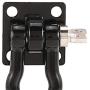 2Pcs Metal RC Car Winch Shackles for 1/10 Traxxas TRX-4 TRX4 Rock Crawler Parts - Black
