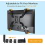 Universal VESA Mount Adapter Kit, Non-VESA Adapter for 17 to 32 Inch Monitor Screens to 75x75 and 100x100 VESA Mount