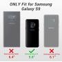 YOUMAKER Galaxy S9 Case,Metallic Gun with Built-in Screen Protector Heavy Duty Protection Shockproof Slim Fit Full Body Case Cover for Samsung Galaxy S9 5.8 inch - Gun Metal/Black