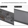 SHINESTAR Grill Flame Tamers for Nexgrill 720-0783E, 720-0830H, 720-0896, Heat Plates for Grillmaster 720-0697, Flame Guards Replacement Parts for BBQ Gas Grill, Porcelain Steel, 14 9/16 inch