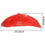 Hooke Road Rear Inner Fender Liners Compatible with Jeep Wrangler JK & Unlimited 2007-2018 (Bright Red)