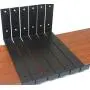6 Pack - 11.25''L x 6''H x 1.5''W J Lip Shelf Bracket Rustic Industrial Farmhouse Iron Metal Wall Floating Shelf Bracket Metal Shelf Bracket, Industrial Shelf Bracket Shelf Supports with Screws 6 Pack - 11.25''L x 6''H x 1.5''W J Lip Shelf Bracket Rustic Industrial Farmhouse Iron Metal Wall Floating Shelf Bracket Metal Shelf Bracket, Industrial Shelf Bracket Shelf Supports with Screws