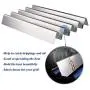 Utheer 7540 7539 Grill Parts Flavor Bars 24.5 Inch for Weber Genesis 300 Series E-310 E-320 S-310 S-320 ESP-310 ESP-320 EP/CEP-310 & 320 (with Side Control), 16 GA Stainless Steel Heat Plate