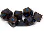 Dark Alpha Metal Polyhedral D&D Dice Set for RPGs Dark Alpha Metal Polyhedral D&D Dice Set for RPGs