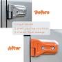 LAIKOU 8PCs Door Hinge Cover Decor Trim Exterior Protection Accessories Fit for 2018-2021 Jeep Wrangler JL JLU & Gladiator JT (Orange) LAIKOU 8PCs Door Hinge Cover Decor Trim Exterior Protection Accessories Fit for 2018-2021 Jeep Wrangler JL JLU & Gladiator JT (Orange)