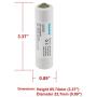 Kastar 1-Pack 2.4V 3000mAh Ni-MH Battery Replacement for Sears/Craftsman 135112111, Sears/Craftsman 315111200, Sears/Craftsman 315111202, Sears/Craftsman 315111230, Skil 2105, Skil 2610910904