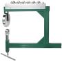 Stark Professional Shaping Sharper Benchtop Machine Workbench English Wheel Sturdy Sheet Metal Shaping Bench, Green