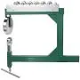 Stark Professional Shaping Sharper Benchtop Machine Workbench English Wheel Sturdy Sheet Metal Shaping Bench, Green Stark Professional Shaping Sharper Benchtop Machine Workbench English Wheel Sturdy Sheet Metal Shaping Bench, Green