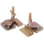 Fdit Hinge Clamp Silk Screen Printing Metal Butterfly DIY Hobby Tool Arts Crafts Sewing Printmaking Screen 2 pcs/Set