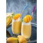 Reusable Smoothie Straws and Milkshake Straws with Silicone Tips , 9mm/0.35'' Stainless Steel Wide Straws, Hiware 6 Pack 10'' Metal Straws for Smoothies, Milkshakes, Jumbo Drinks with 2 Cleaning Brushes