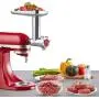 Gvode Metal Food Grinder Attachment for KitchenAid Stand Mixers Including Sausage Stuffer Accessory Gvode Metal Food Grinder Attachment for KitchenAid Stand Mixers Including Sausage Stuffer Accessory