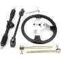 Niome 110cc Go Kart 300mm Steering Wheel 320mm Assembly Full Steel Gear Rack Pinion