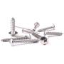 Hilitchi 200-Pcs 304 Stainless Steel Phillips Truss Head Self Tapping Sheet Metal Screws Assortment Kit Set, Thread Size #6#8#10#12, Length 3/4 to 1-1/2