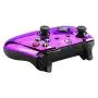 eXtremeRate Chrome Purple Edition Front Housing Shell for Xbox One Wireless Controller Model 1708, Replacement Custom Faceplate Cover for Xbox One S & Xbox One X Controller - Controller NOT Included