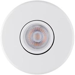 4'' Swivel Round Trim Recessed Lighting Kit 20-Pack, White, Easy Install Push-N-Click Clips, 3.88'' Hole Size,90948