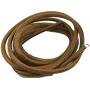 AUXPHOME 71'' 3/16'' (5.6mm) Diameter Cowhide Leather Belt Belting/Drive Belt Treadle Parts with Hook for Singer/Jones Many Treadle Sewing Machine Old cabinets Manual Rocking Foot Pedals.