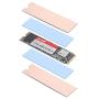 Easycargo Laptop M.2 Heatsink Kit, Slim Copper Heat Sink + Thermal pad 1mm 0.5mm for Cooling Laptop M2 NVMe 2280 SSD (2-Pack)