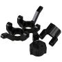 Mxfans Black Aluminum Alloy Upgrade Parts SCX0002 SCX0001 C-Hub Carrier & Steering Hub Carrier(L/R) for AXIAL SCX10 RC1:10 Off Road Car Pack of 2
