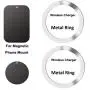 Wireless Charger Magnet Attracting Ring & Magnetic Phone Mount Holder Attracting Adhesive Metal Plate