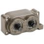 Vbest life RC Car Transfer Case Replacement Part, CNC Metal Forward and Reverse Gearbox Transfer Case for SCX10 1/10 RC Crawler