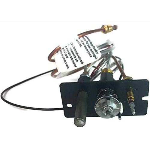 Propane Gas - Majestic 10002265 OEM Replacement 3 Way Pilot Assembly for Propane Gas Fireplaces