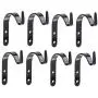 Yarnow Wall Plant Bracket Hanging Planter Hook Wall Mounted Flower Pot Bird Feeder Wind Chime Lanterns Hanger Plant Pot Basket for Indoor Outdoor Decorations 8PCS Yarnow Wall Plant Bracket Hanging Planter Hook Wall Mounted Flower Pot Bird Feeder Wind Chime Lanterns Hanger Plant Pot Basket for Indoor Outdoor Decorations 8PCS