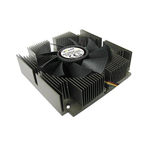 Gelid Solutions Slim Silence I-Plus|CPU Fan with 75mm PWM Fan|Low Profile|Compact Heatsink for 1U Server, Mini ITX, Micro ATX, HTPC and Car PC