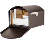 Architectural Mailboxes 950020RZ Centennial Post Mount Mailbox, XL, Rubbed Bronze Architectural Mailboxes 950020RZ Centennial Post Mount Mailbox, XL, Rubbed Bronze
