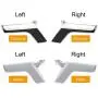 PTNHZ Matte Metal Interior Passenger Door Handle Repair Left for 2008-2015 Mercedes W204 Chassis C-Class C63 AMG C250 C350 GLK300 GLK350 GLK250