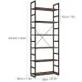 Homfa Industrial Bookcase 6-Tier, 27.5L x 11.8W x 76.5H Inches Free Standing Plant Flower Stand Rack Books Display Shelf with Metal Frame, Multipurpose Utility Organizer Shelf for Home Office Homfa Industrial Bookcase 6-Tier, 27.5L x 11.8W x 76.5H Inches Free Standing Plant Flower Stand Rack Books Display Shelf with Metal Frame, Multipurpose Utility Organizer Shelf for Home Office