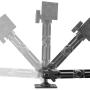 iBOLT TabDock FixedPro 360 -Heavy Duty Metal 8'' Multi-Angle Drill Base Mount for All 7'' - 10'' Tablets (iPad, Nexus, Samsung Tab) for Desks, Tables, Countertops : Great for Homes, Businesses, etc.