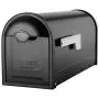 Architectural Mailboxes 8830B-10 Winston Nickel Flag Post Mount Mailbox, Medium, Black Architectural Mailboxes 8830B-10 Winston Nickel Flag Post Mount Mailbox, Medium, Black