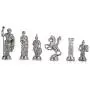 ( Without Board) Historical Handmade Rome Figures Metal Chess Pieces Big Size King 4.3 inc (Only Pieces) ( Without Board) Historical Handmade Rome Figures Metal Chess Pieces Big Size King 4.3 inc (Only Pieces)