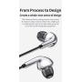 BLON BL-T3 in Ear Headphone,HiFi Metal Shell Bass HiFi DJ in Ear Monitor，11mm Composite Diaphragm Dynamic Drive in Ear Earphone with Detachable Cable with Wired Earphone (No Mic, BL-T3 Gun)