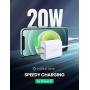UGREEN USB C Charger 20W PD Fast Charger Wall Type C Power Delivery Compatible for iPhone 12 Mini 12 Pro Max SE 11 Pro Max XR 8 Plus, Pixel, Samsung Galaxy S10 S9, LG V50