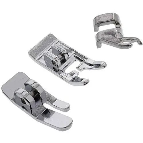 DREAMSTITCH 446014 Low Shank Snap On Presser Foot Kit - Zig Zag Presser Foot and Straight Stitch Presser Foot and Snap-On Shank for Singer - DL-EM-446014 DREAMSTITCH 446014 Low Shank Snap On Presser Foot Kit - Zig Zag Presser Foot and Straight Stitch Presser Foot and Snap-On Shank for Singer - DL-EM-446014